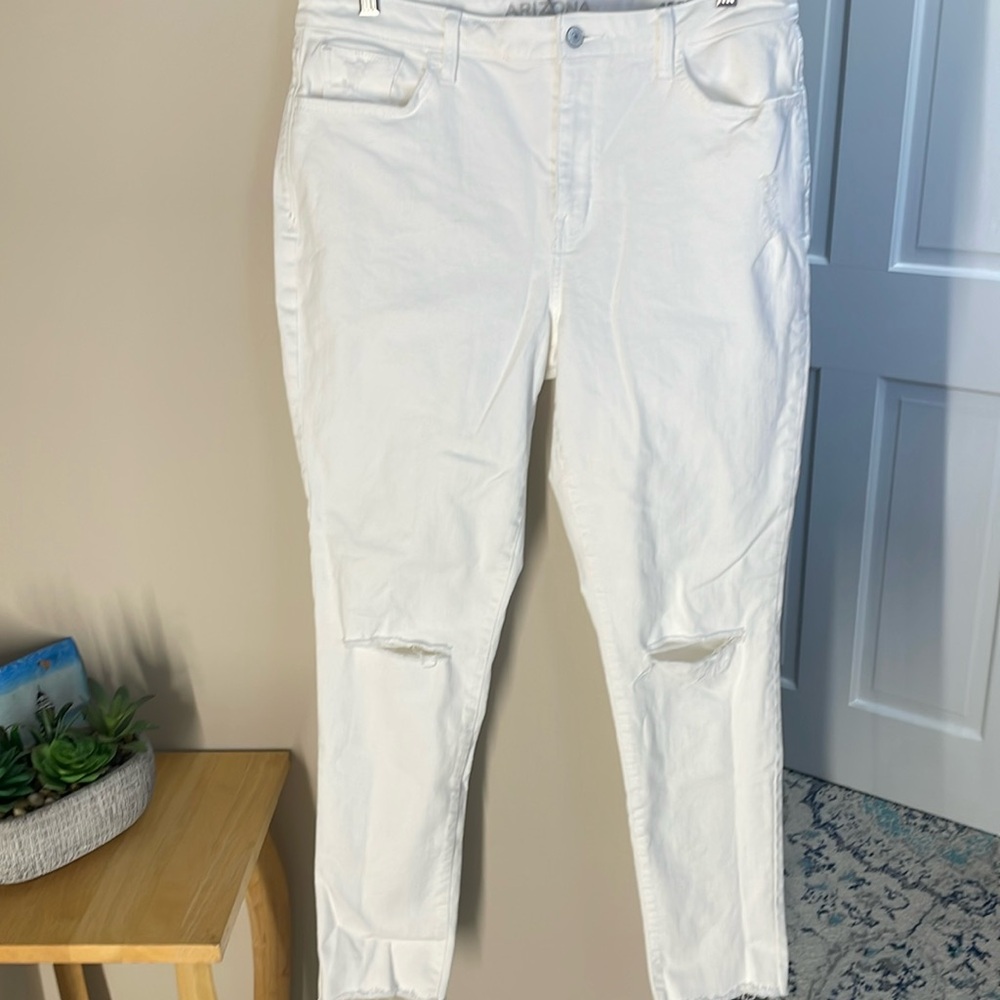 Arizona high rise skinny jeans